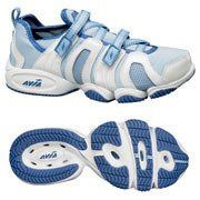  Womens 606 Avia Aqua Trainer Water Shoes 9.5 white/sky/blue Shoes