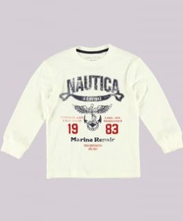 Nautica Marine Dock L/S Waffle T Shirt (Sizes 8   20