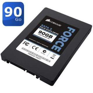 Disque SSD   Capacité 90 Go   Contrôleur SandForce SF 2200 Series