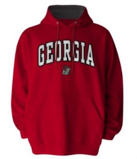 NCAA Mens Georgia Bulldogs Hooded Sweatshirt (Black, XX