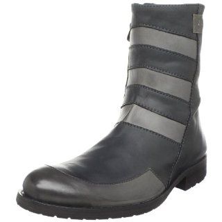 FIVE by Rio Ferdinand Mens Rene Boot,Grey,42 M EU / 9 D(M) US: Shoes