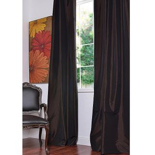 Java Faux Silk Taffeta 96 inch Curtain Panel