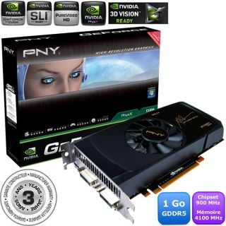 PNY GeForce GTX 550 Ti 1Go GDDR5   Achat / Vente CARTE GRAPHIQUE PNY