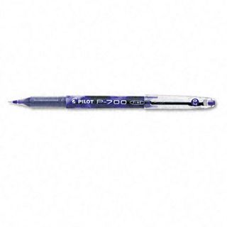 Pilot P 700 Purple Gel Ink Rollerball Pens (Pack of 12)
