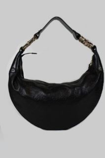 Gucci Handbags Black Guccissima Leather Half Moon Hobo