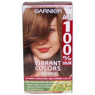 Garnier 100 Color Vitamin Enriched Gel Creme Color #601 Light Brown