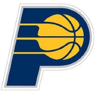 Indiana Pacers NBA Team Logo 6 Inch Car Magnet: Sports