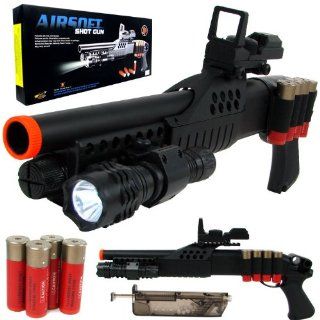 M180 A2 Airsoft Shotgun W/ Shells And Light Sports