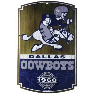 Dallas Cowboys   Retro Wood Sign
