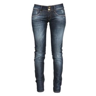 , 98% Coton/ 2% Elasthanne. Jeans italien skinny aux boutons dorés