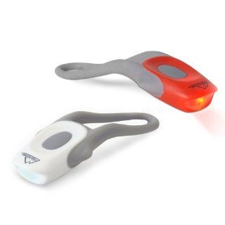 Mini Fluke LED Bike Light Combo Pack (White and Red