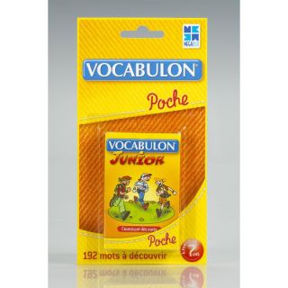 Vocabulon Junior Poche   Achat / Vente JEUX DE CARTE Vocabulon Jr