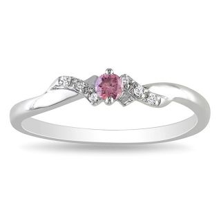 sliver 1 10ct tdw pink white diamond ring today $ 116 99 sale $ 105 29