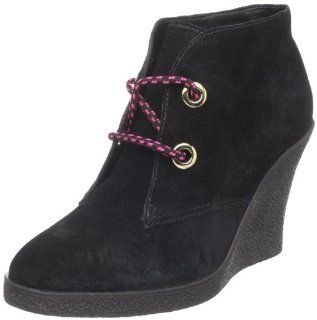 Madison Harding Womens Richie Wedge Boot: Shoes