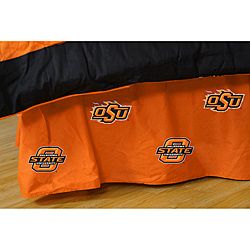 College Covers Oklahoma State University Dust Ruffle Compare $40.90