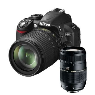 NIKON D3100 + 18 105mm + TAMRON 70 300mm   Achat / Vente REFLEX