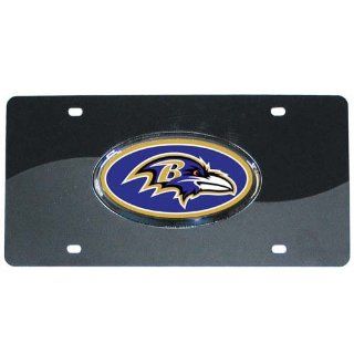 NFL Baltimore Ravens Acrylic License Plate Sports