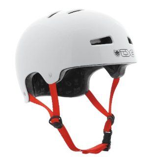 TSG Youth Evolution Solid Series Helmet (Gloss White, XX