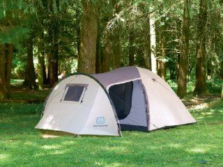Outbound Outpost Long 3 Person Tent (Brown, Medium