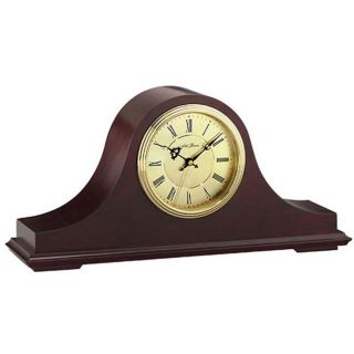 Seth Thomas Jefferson Mahogany Bentwood Chime Mantel Clock