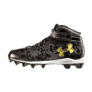  Boys UA Hammer Mid Football Cleats Cleat by Under Armour: Shoes