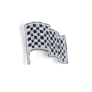 101, Checkered Flag Race Car Shoe Clip(Checkered Flag Shoe Clip,OS