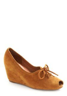 Cinnamon Shoe gar Wedge Shoes