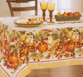 Harvest Valley Tablecloth 60in X 102in