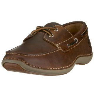 Timberland Mens Anapolis Boat Shoe,Brown,9 W Shoes