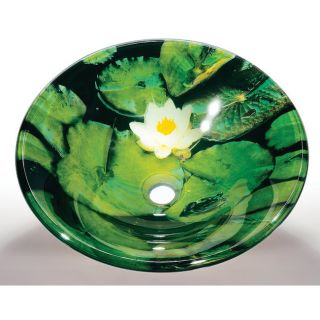 Legion Furniture Green Glass Sink Bowl Today $139.99 5.0 (1 reviews