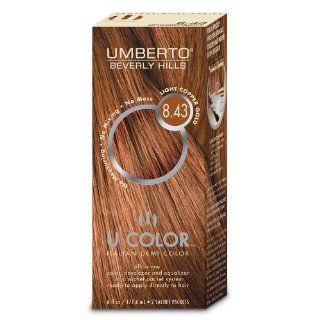 UMBERTO BEVERLY HILLS U Color Hair Color Kit 8.43 Light