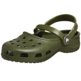 Crocs Womens Mary Jane,Army,12 M: Shoes