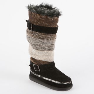 Muk Luks Janie Knit Boot with Buckles