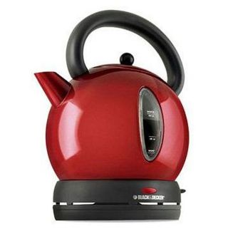 Decker CK1500R Red Cordless Electric 57.5 ounce Kettle