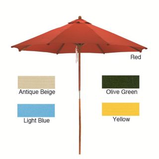 Lauren & Co Round Wood Market Umbrella (9) Today $104.99