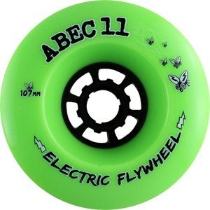Abec 11 Electric Flywheels 107mm 80a (Set of 4) Sports