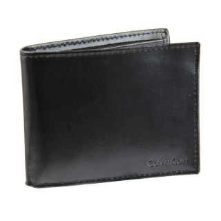 Calvin Klein Mens Bi fold Leather Wallet and Passcase Today $26.99