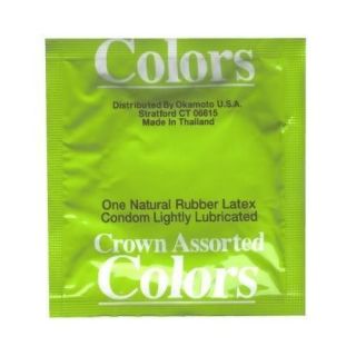 Okamoto Crown Assorted Color 48 ct Condoms