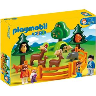 Playmobil Parc Danimaux Et Famille   Achat / Vente UNIVERS MINIATURE