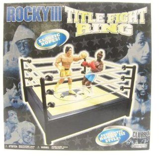 Rocky I Ring (Blue Ring with Stars, White Ropes) Toys