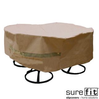 Sure Fit Original Round Table/ Chair Set Cover