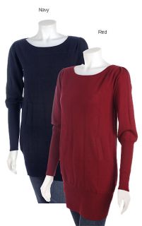 Alice & Olivia Oversized Grid Sweater Dress/Tunic