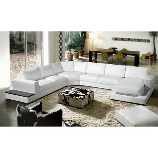 Nelson House Leather Sectional Set