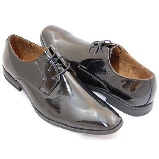 Shoes › Mens Patent Leather Tuxedo Shoes