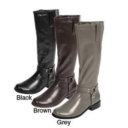Journee Collection Womens Buckle Accent Boots Today: $43.49 3.8 (13