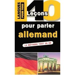 40 lecons pour parler allemand   Achat / Vente livre Collectif pas
