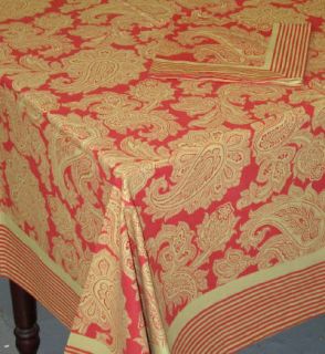 Paisley Print Table Cloth (60 inches x 90 inches)