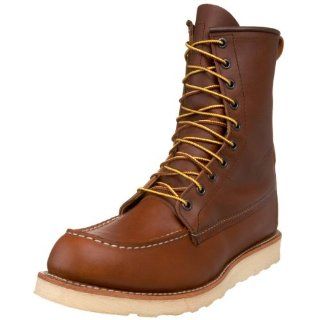 Red Wing Motorcycle Mens 8 Classic Moc Boot