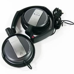 Sony MDR NC7 Noise Canceling Black Headphones (Refurbished
