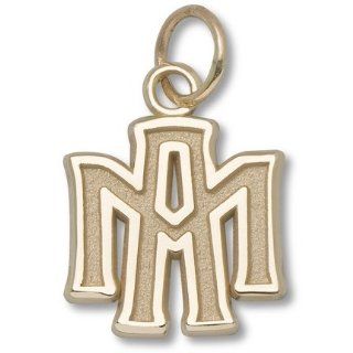 Texas A & M Aggies 3/8 ATM Charm   10KT Gold Jewelry